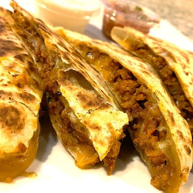 CHORIZO QUESADILLA.