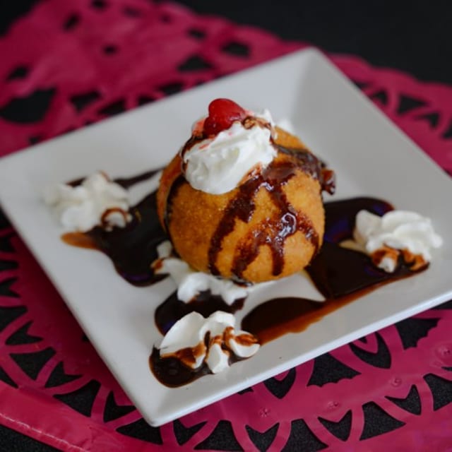 FRIED ICE CREAM.