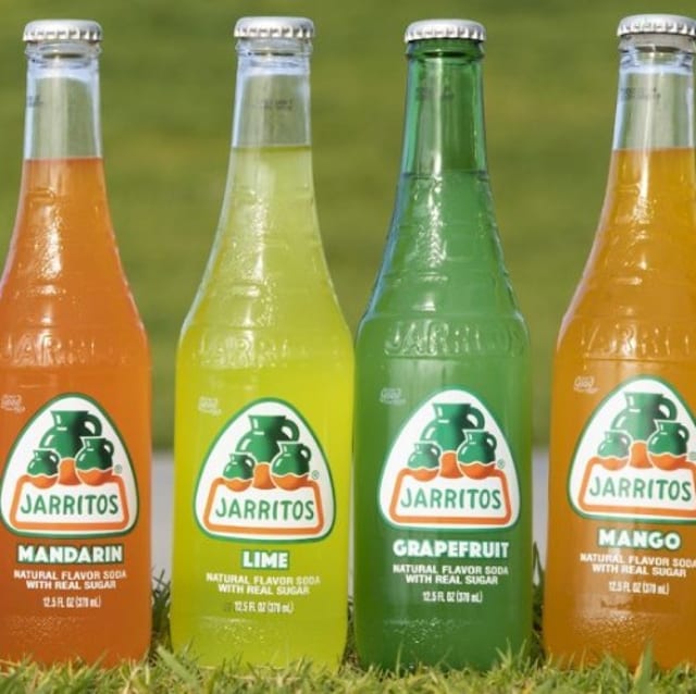 BOTTLE OF JARRITOS MANDARIN.