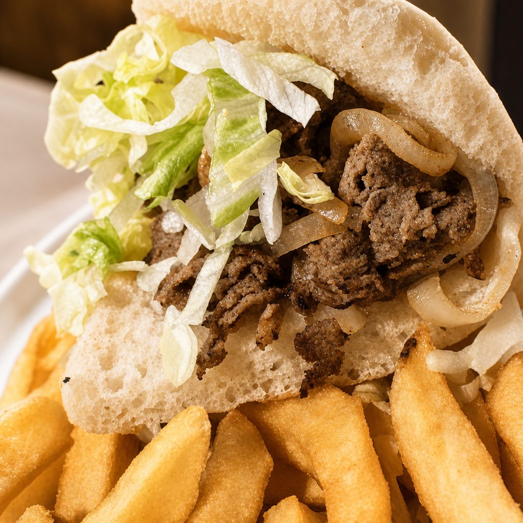 CHEESESTEAK WITH FRIES LUNCH SPECIAL.