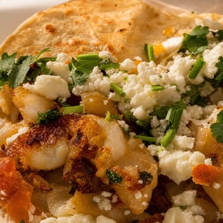 SHRIMP TACOS